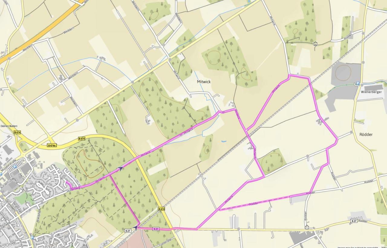 Kleine Wohnung Mit Terrasse Dülmen Kültér fotó